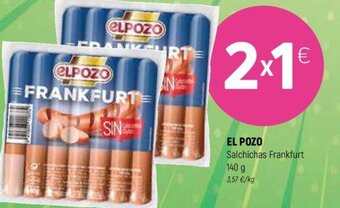 Coviran EL POZO Salchichas Frankfurt 140 g oferta