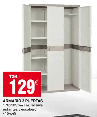 Bricoking Armario 3 Puertas oferta
