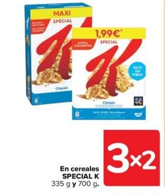 Carrefour En cereales SPECIAL K oferta