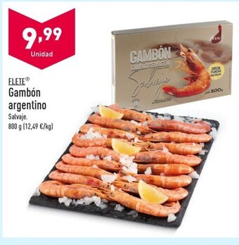 ALDI FLETE Gambón argentino oferta
