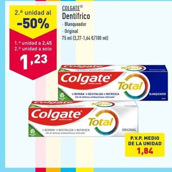 ALDI COLGATE Dentífrico oferta