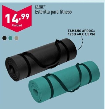 ALDI CRANE Esterilla para fitness oferta