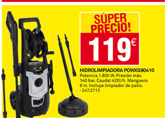 Bricoking Hidrolimpiadora POWXG90410 oferta