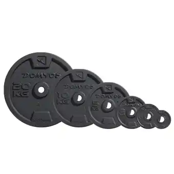 Decathlon Segunda vida - disco pesas 0,5kg a 20kg de 28mm musculación - bueno oferta