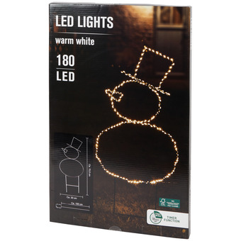 Action Figura navideña iluminada oferta