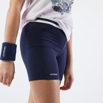 Decathlon Short de tenis niña - soft - azul marino oferta