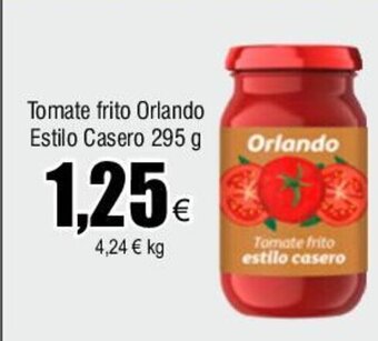 FROIZ Tomate frito Orlando Estilo Casero 295 g oferta
