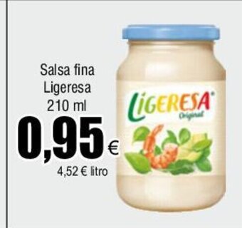 FROIZ Salsa fina Ligeresa 210 ml oferta