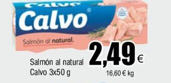 FROIZ Salmón al natural Calvo 3x50 g oferta