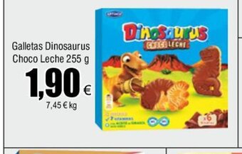 FROIZ Galletas Dinosaurus Choco Leche 255 g oferta