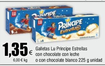 FROIZ Galletas Lu Príncipe Estrellas oferta
