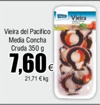 FROIZ Vieira del Pacífico Media Concha Cruda 350 g oferta