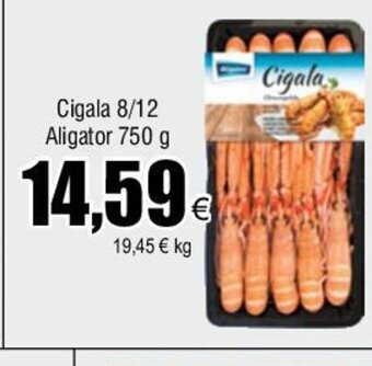 FROIZ Cigala 8/12 Aligator 750 g oferta