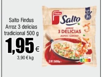 FROIZ Salto Findus Arroz 3 delicias tradicional 500 g oferta