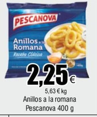FROIZ Anillos a la romana Pescanova 400 g oferta