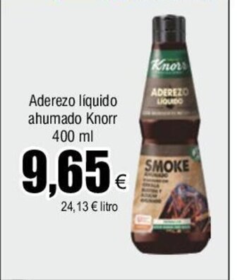 FROIZ Aderezo líquido ahumado Knorr 400 ml oferta