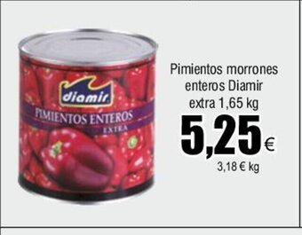 FROIZ Pimientos morrones enteros Diamir extra 1,65 kg oferta