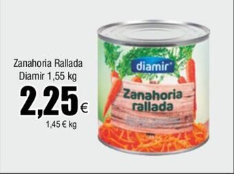 FROIZ Zanahoria Rallada Diamir 1,55 kg oferta