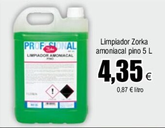 FROIZ Limpiador Zorka amoniacal pino 5 L oferta