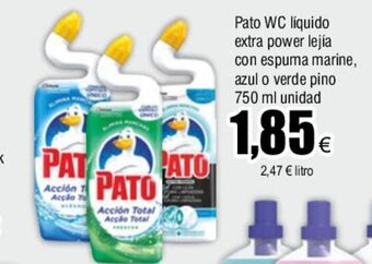 FROIZ Pato WC líquido extra power lejía con espuma marine oferta