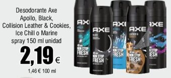 FROIZ Desodorante Axe oferta