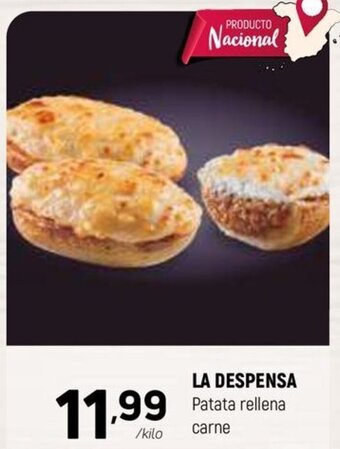 Coviran LA DESPENSA Patata rellena carne oferta