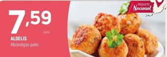 Coviran ALDELIS Albóndigas pollo oferta