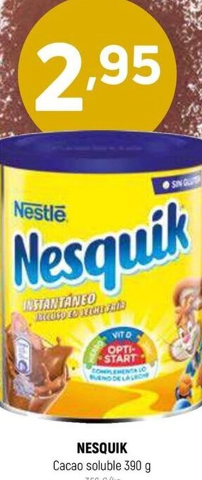 Coviran NESQUIK Cacao soluble 390 g oferta