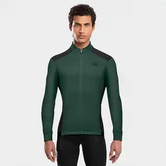 Decathlon Chaqueta softshell ciclismo siroko j1 greenway verde militar hombre oferta
