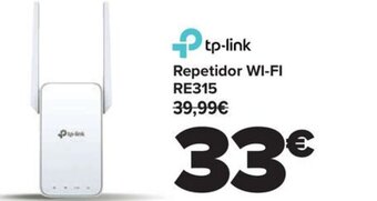 Carrefour tp-link Repetidor WI-FI RE315 oferta