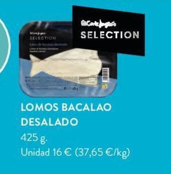 Hipercor LOMOS BACALAO DESALADO oferta