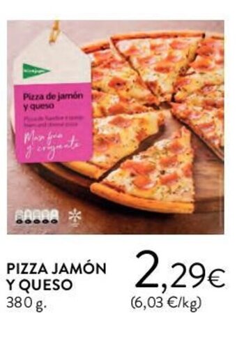 Hipercor PIZZA JAMÓN Y QUESO oferta