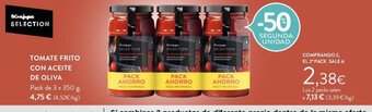 Hipercor TOMATE FRITO CON ACEITE DE OLIVA oferta