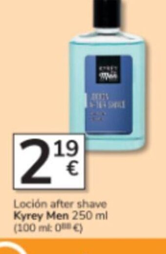 Consum Loción after shave Kyrey Men 250 ml oferta
