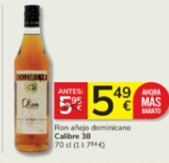 Consum Ron añejo dominicano Calibre 38 oferta