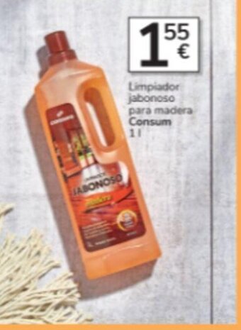 Consum Limpiador jabonoso para madera oferta