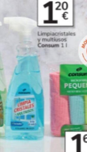 Consum Limpiacristales y multiusos oferta