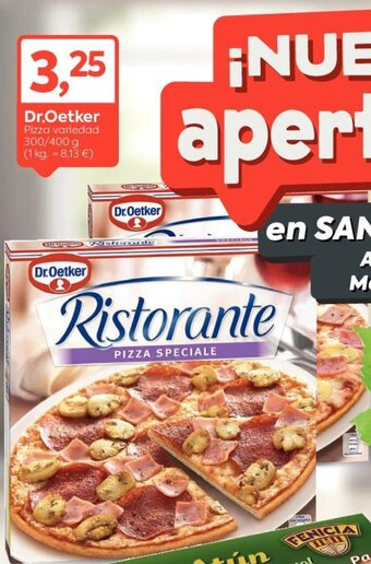 Suma Supermercados Dr.Oetker Pizza variedad oferta