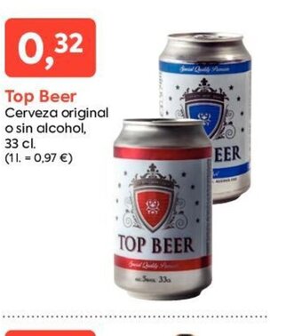 Suma Supermercados Top Beer oferta