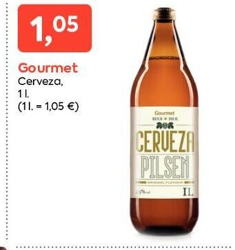 Suma Supermercados Gourmet Cerveza oferta