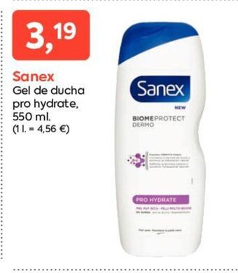 Suma Supermercados Sanex oferta