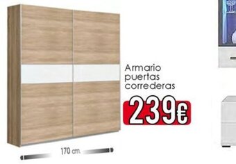 Atrapamuebles Armario puertas correderas oferta