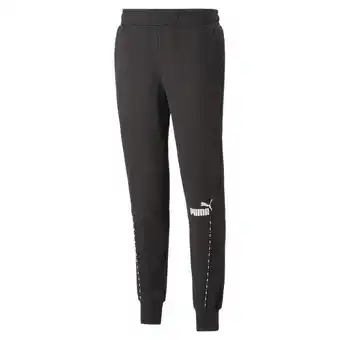 Decathlon Pantalones de deporte hombre essentials block tape puma oferta