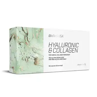 Decathlon Hialurónico y colágeno - 120 cápsulas de biotech usa oferta