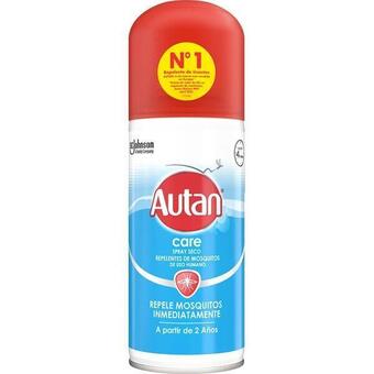 Decathlon Repelente de insectos autan family care spray en seco 100ml oferta