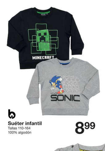 Zeeman Suéter infantil oferta