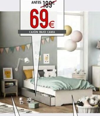 Atrapamuebles CAJÓN BAJO CAMA oferta