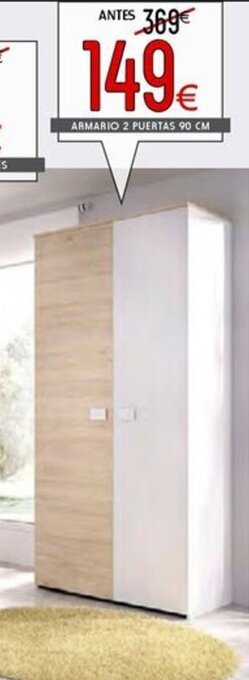 Atrapamuebles ARMARIO 2 PUERTAS 90 CM oferta