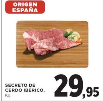 Hipercor SECRETO DE CERDO IBÉRICO. Kg. oferta