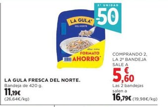 Hipercor LA GULA FRESCA DEL NORTE. oferta
